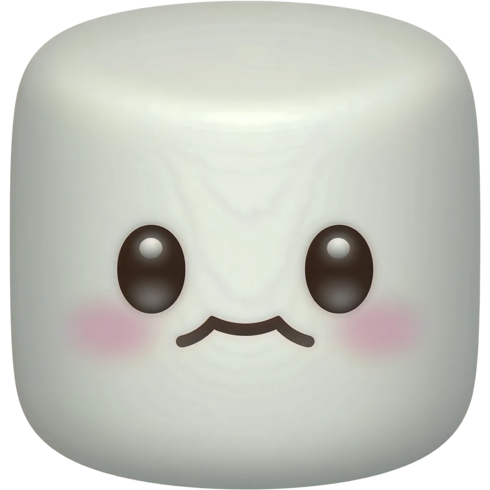 marshmallows cute emoji