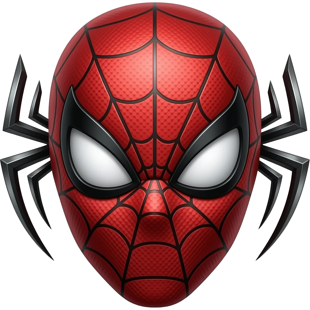 black widow face emoji