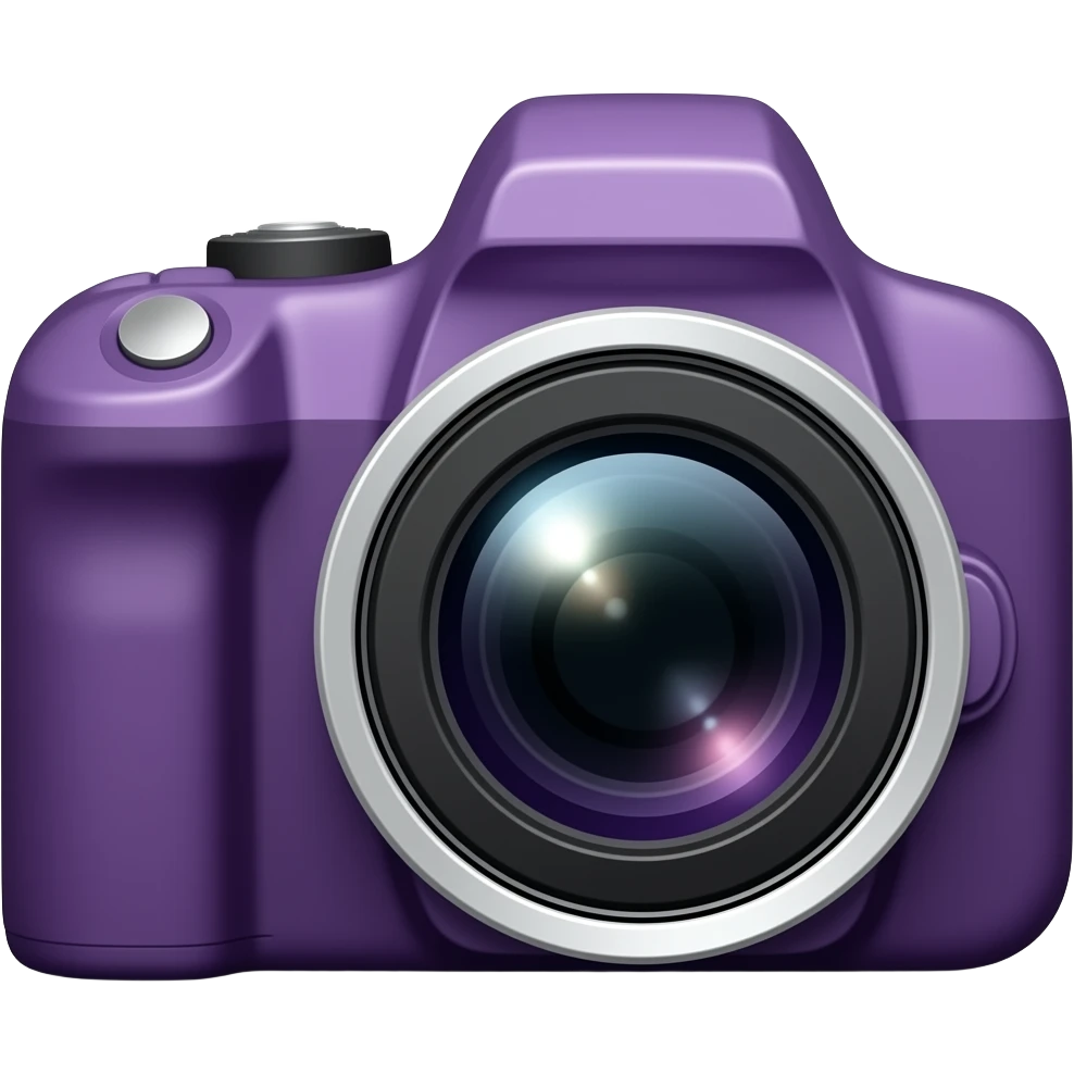 purple camera emoji