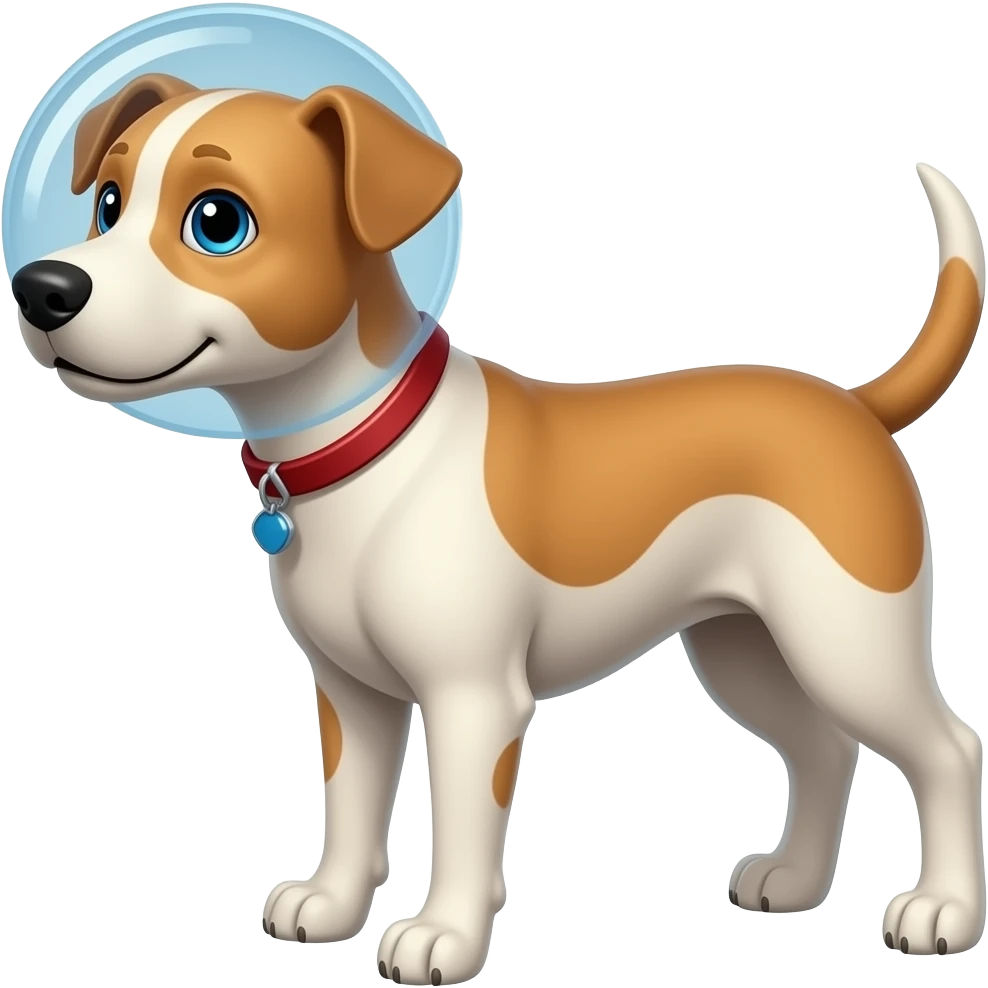 space dog emoji