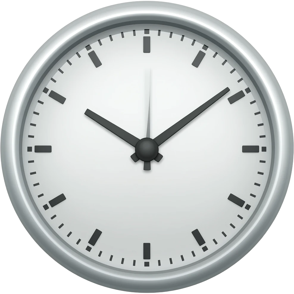 clock it emoji