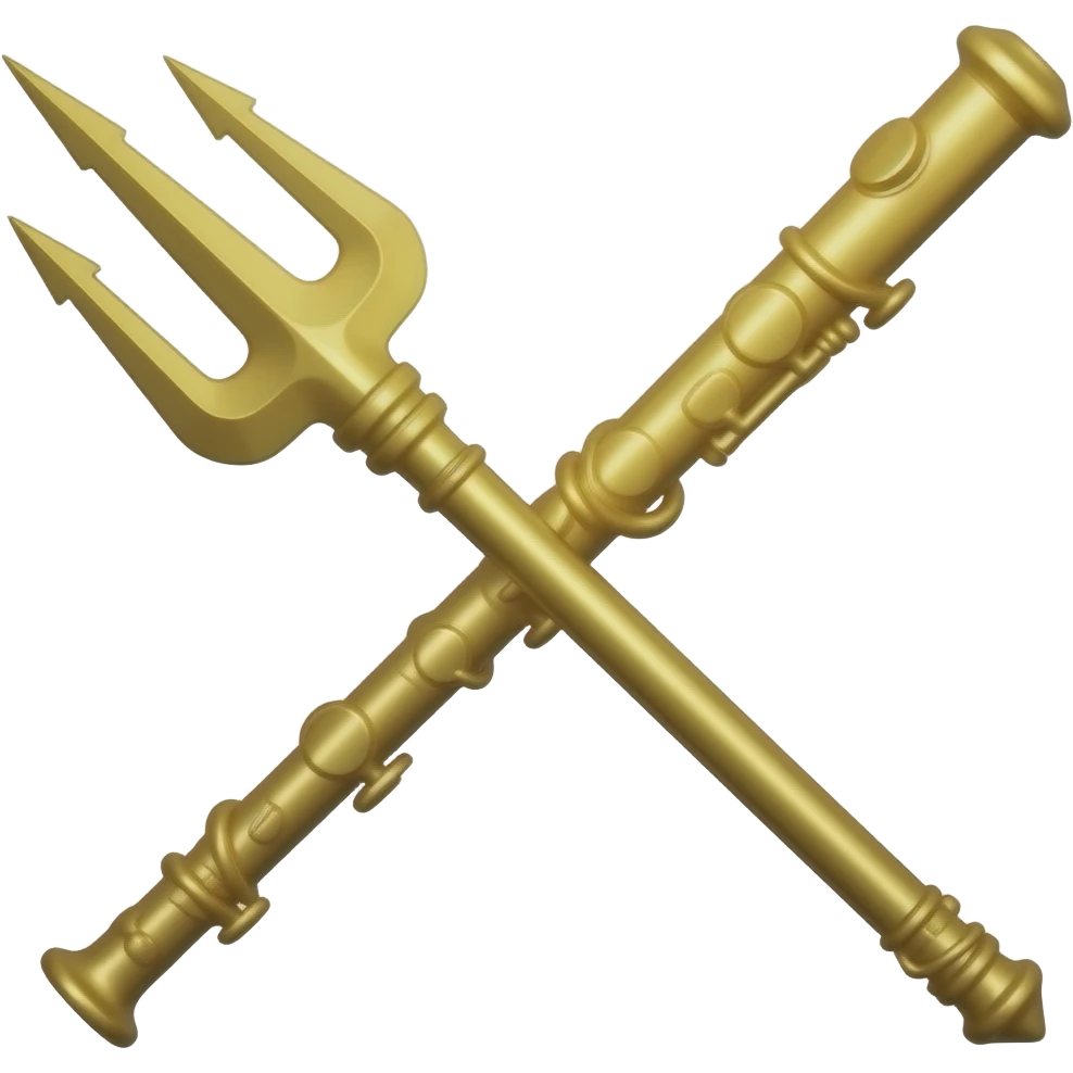 Generate trident & flute in emoji emoji