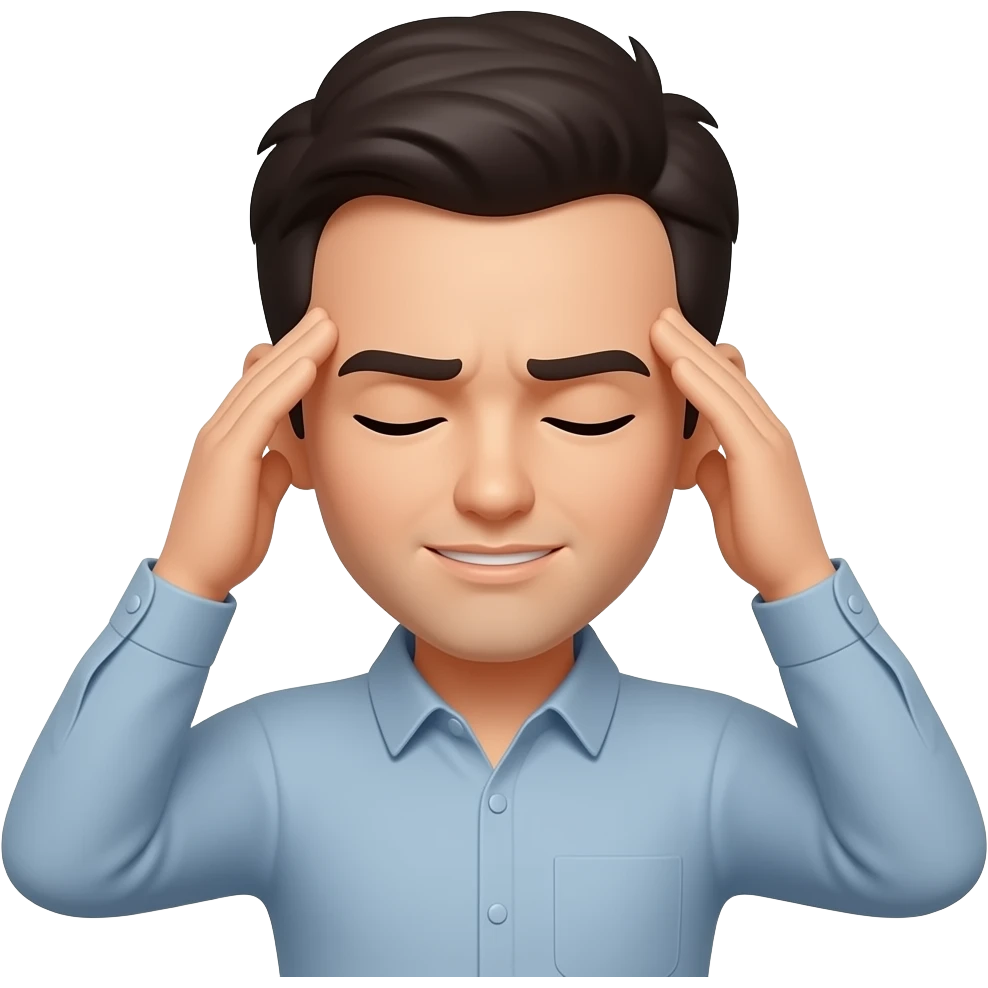 dolor de cabeza emoji
