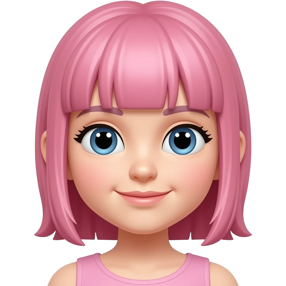 pink girl emoji
