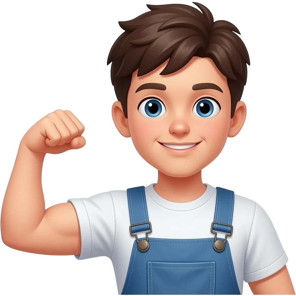 boy with biceps emoji