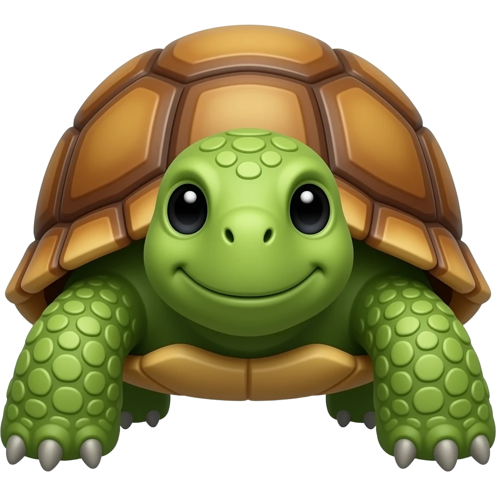 head turtle front view emoji