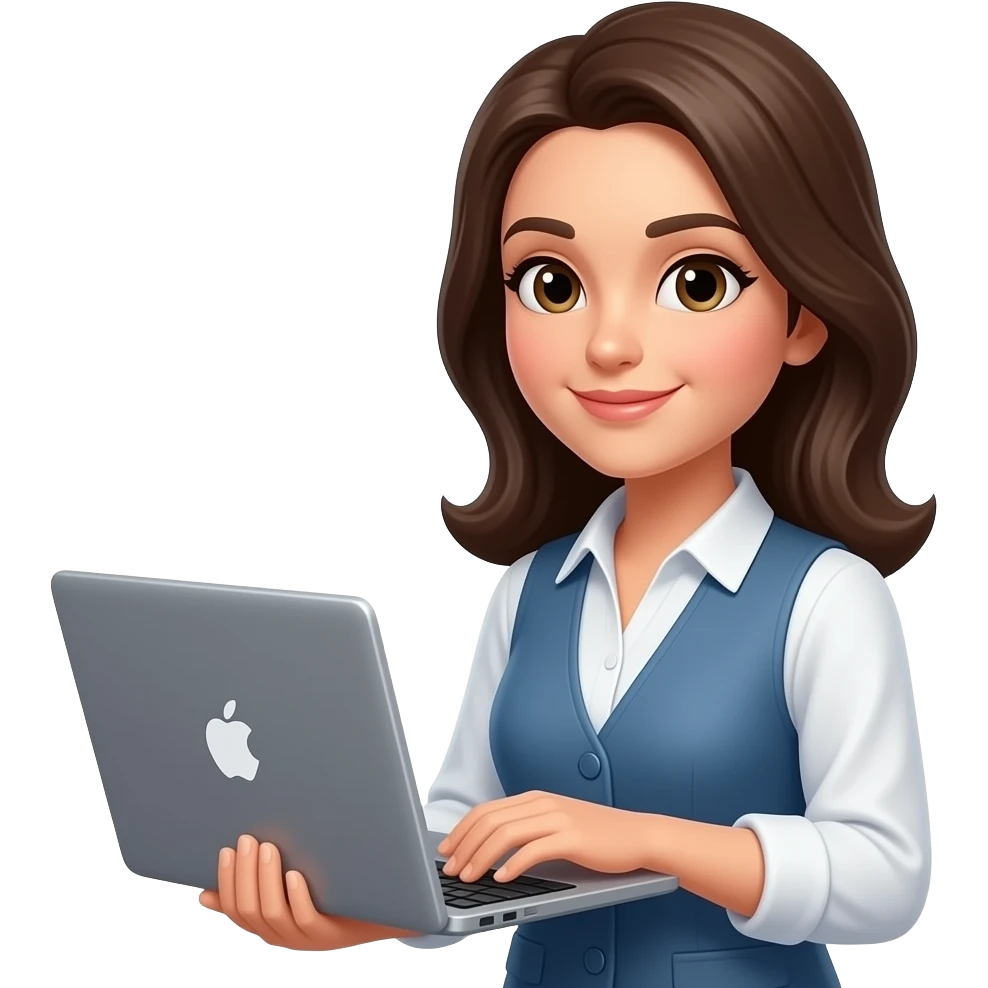 woman with leptop emoji