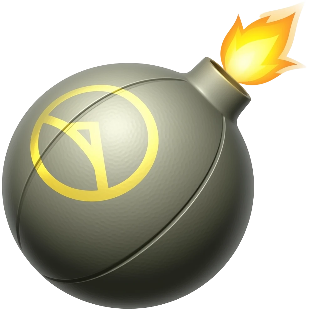 bomb emoji
