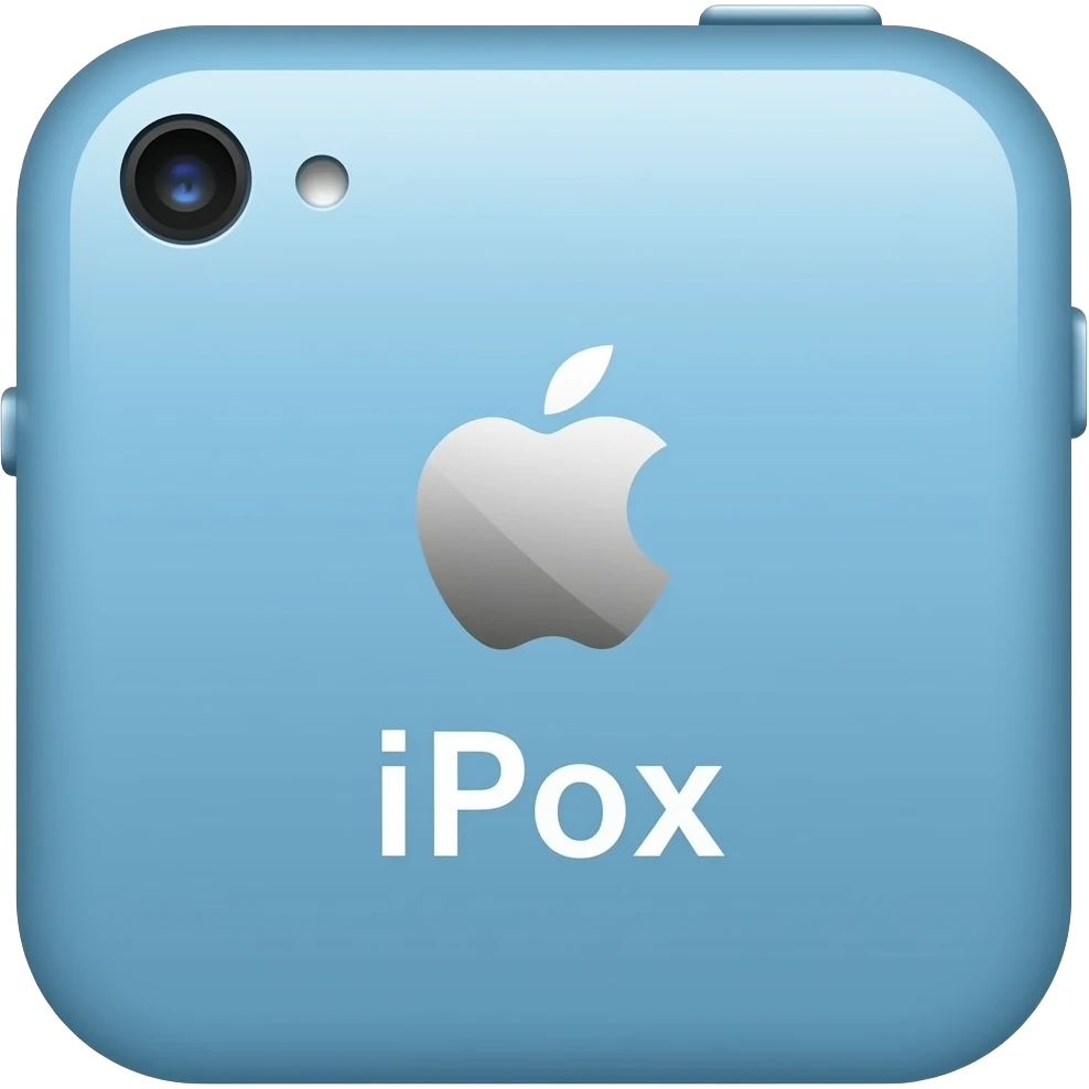 ipod touch light blue emoji