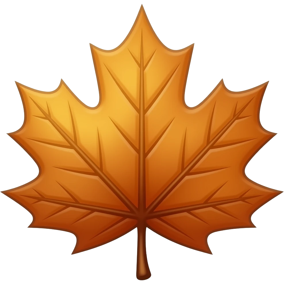Maple syrup emoji