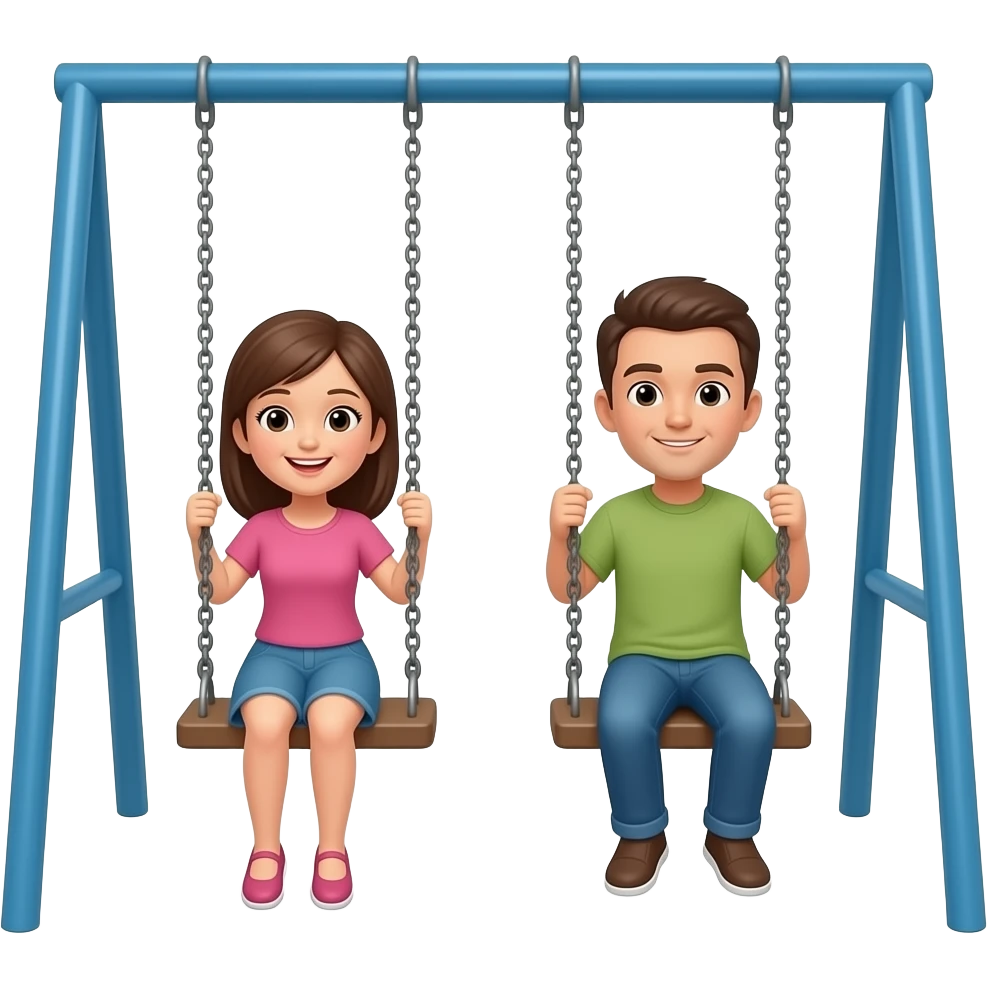 couple swing emoji