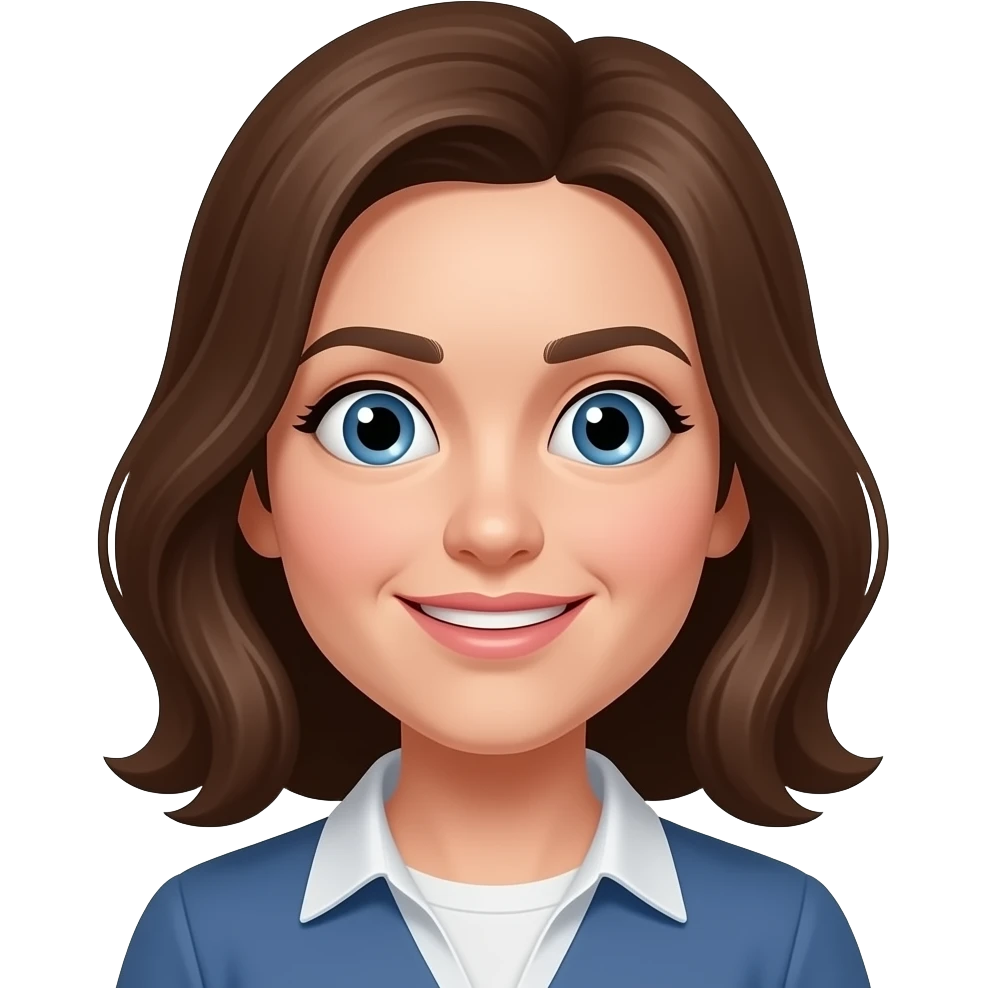 female brown hair light skin exaggerated eye roll emoji