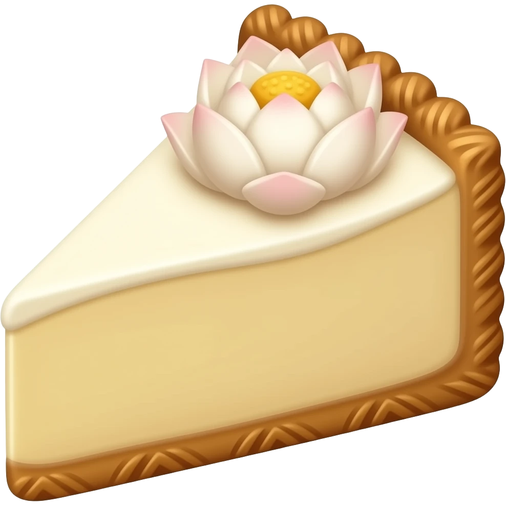 Lotus Biscoff Cheesecake emoji