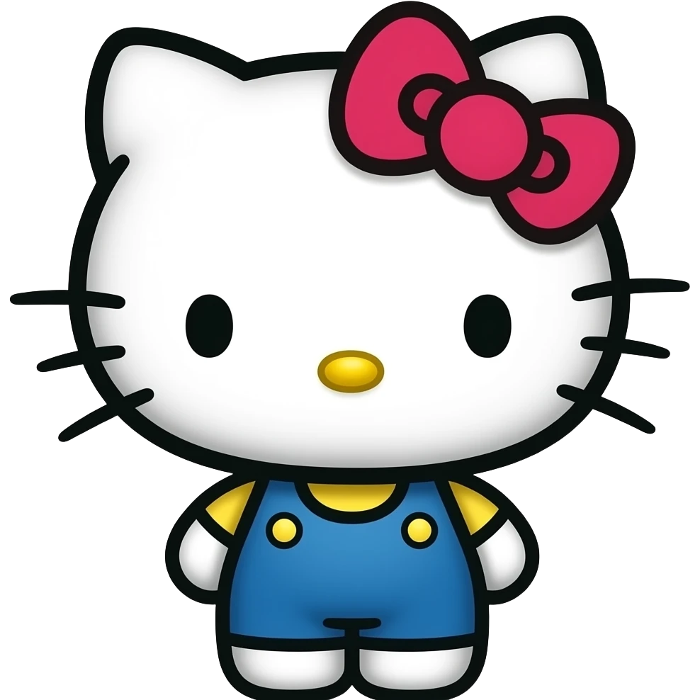 Hello kitty emoji | AI Emoji Generator