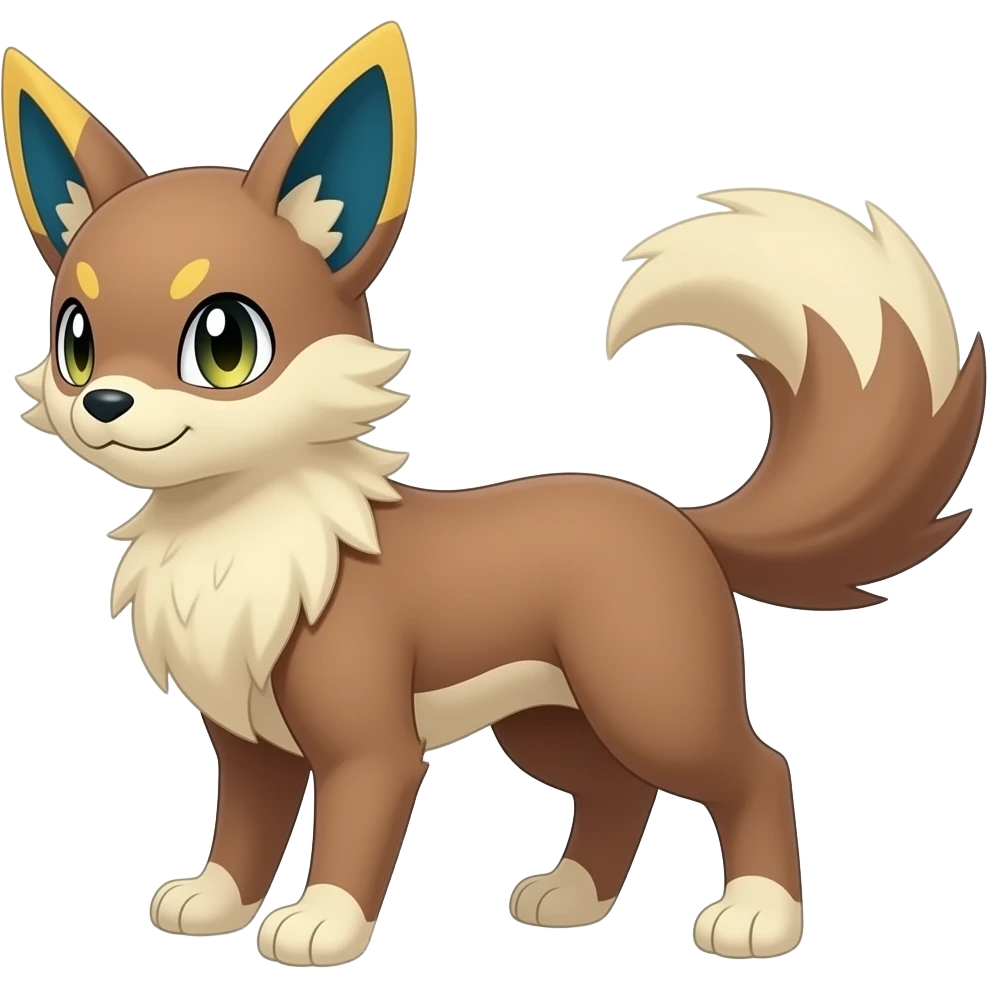 Pyroar-Furret-Shinx-Luxio-Luxray-Fakémon-animal-hybrid emoji
