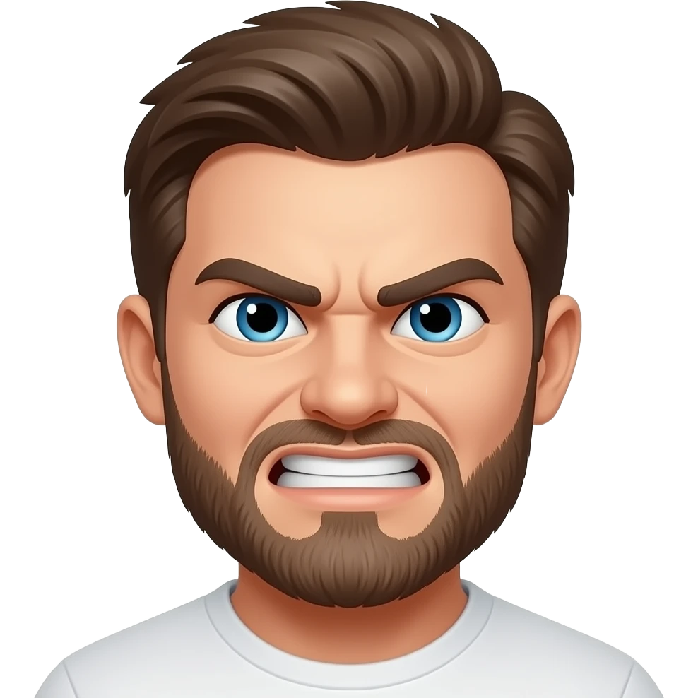 Angry+smile emoji