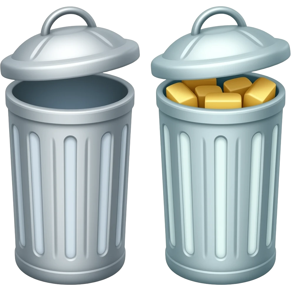 Dustbins emoji