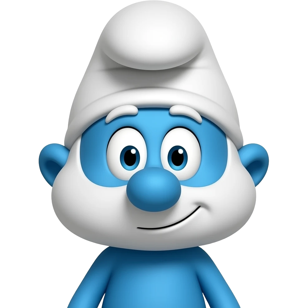Smurf emoji