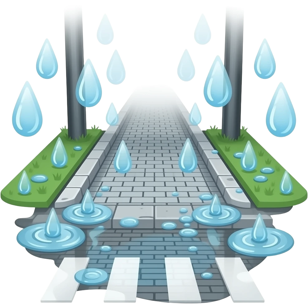 Rain emoji
