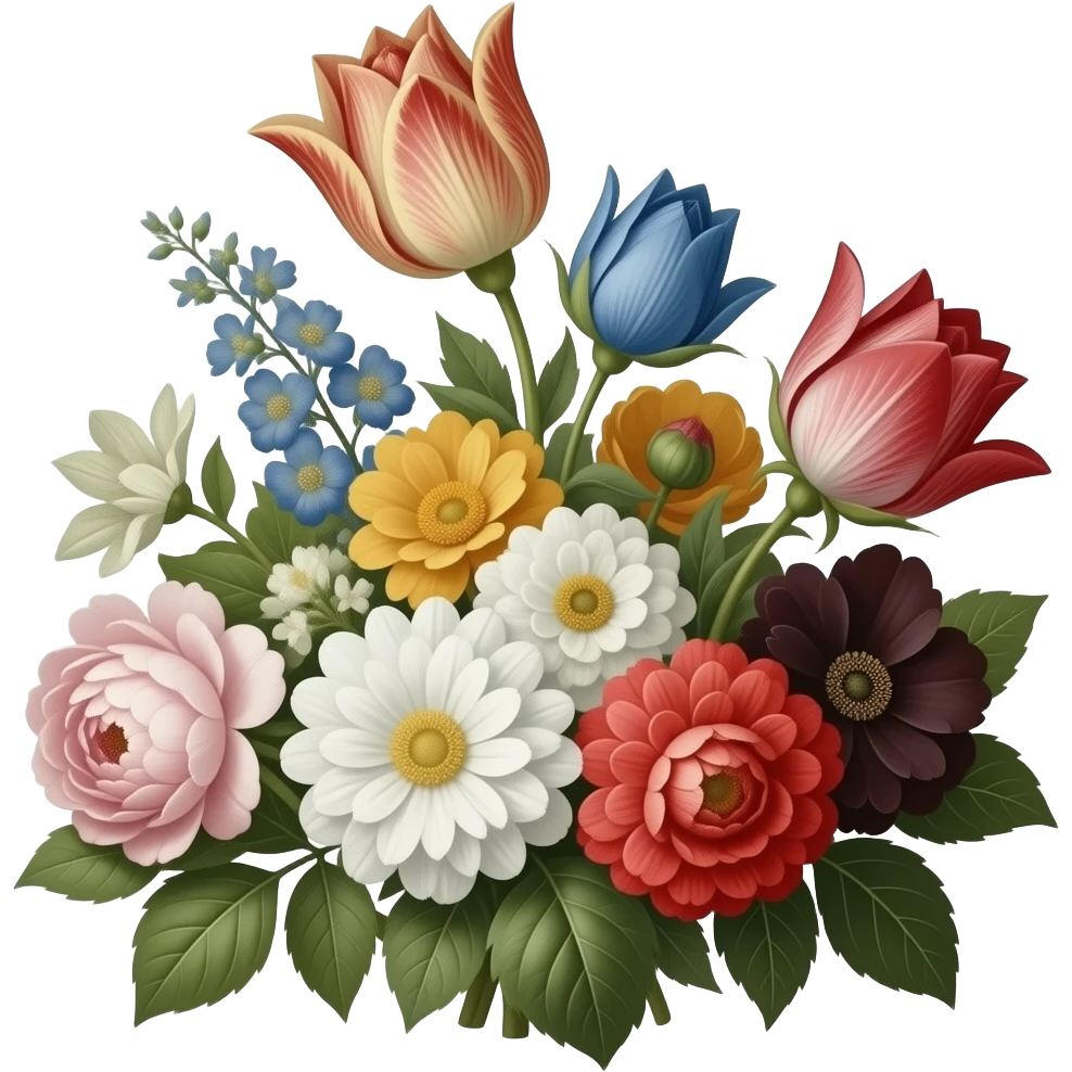 Ambrosius Bosschaert the Elder flowers. emoji