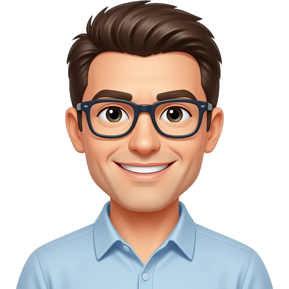 A sarcastic smiling face emoji