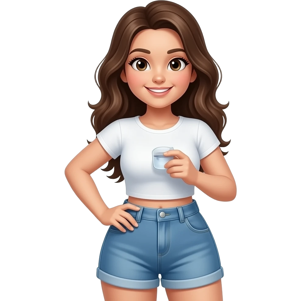Cum on girl body emoji