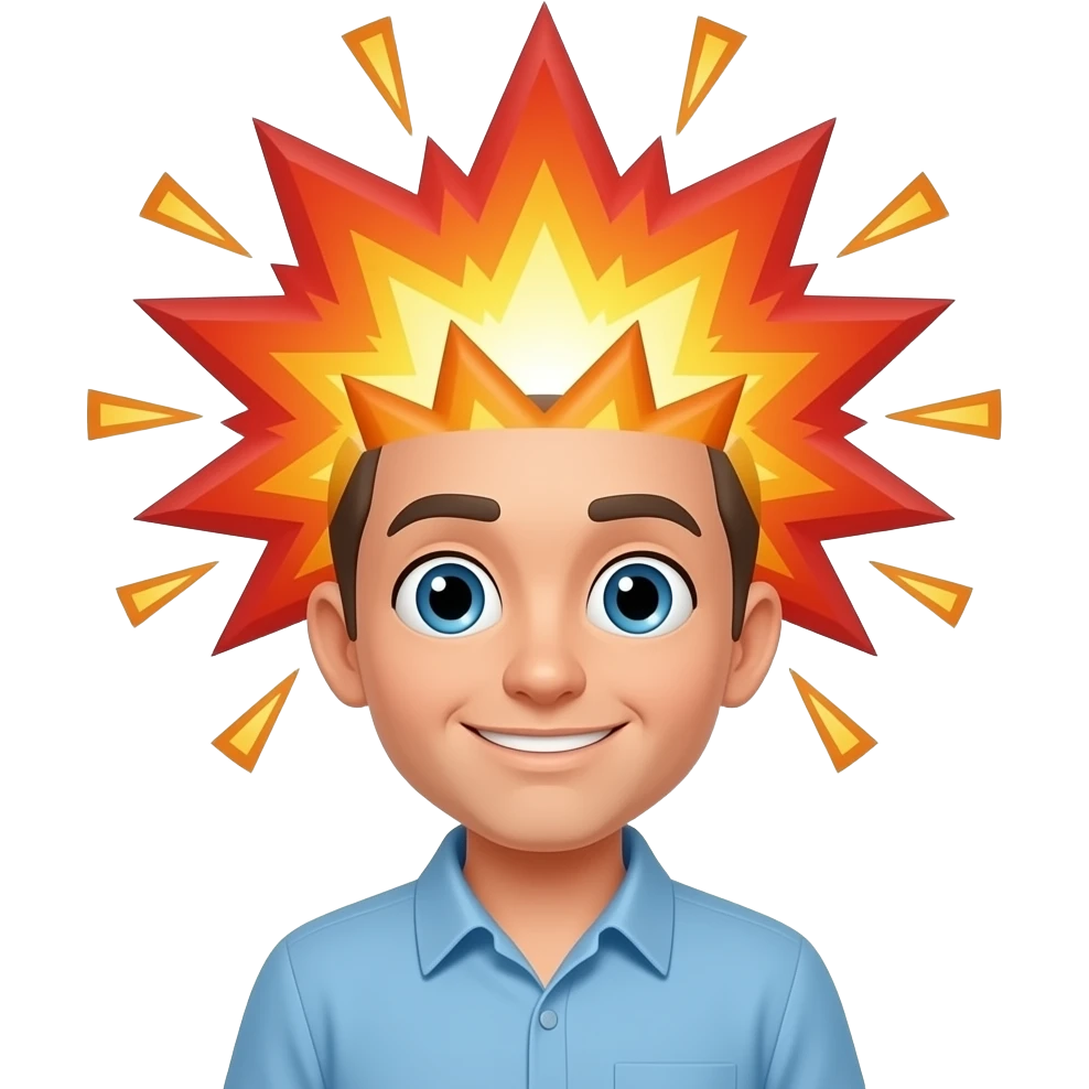 Mind Blown, head explode emoji