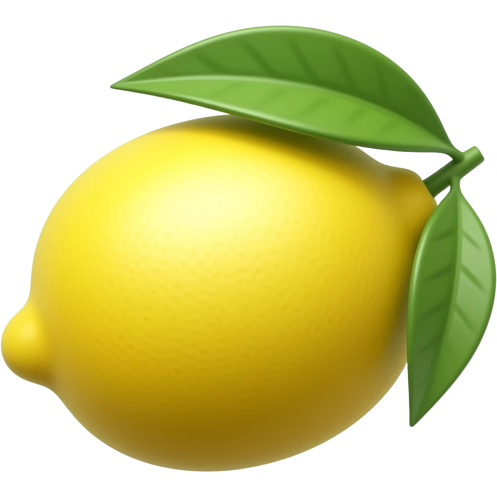 Lemon emoji