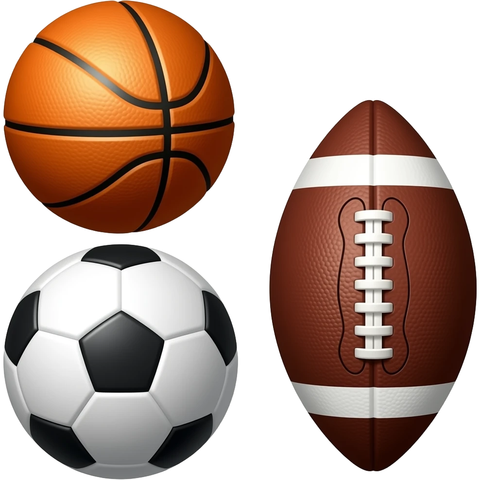 🏀⚽️🏈 emoji