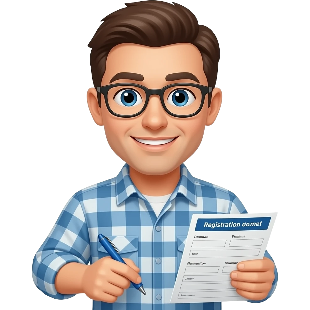 Registration emoji