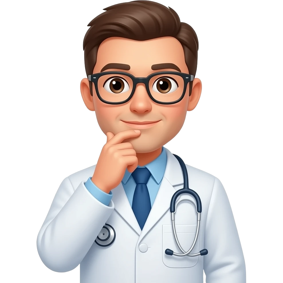 thinking physio emoji