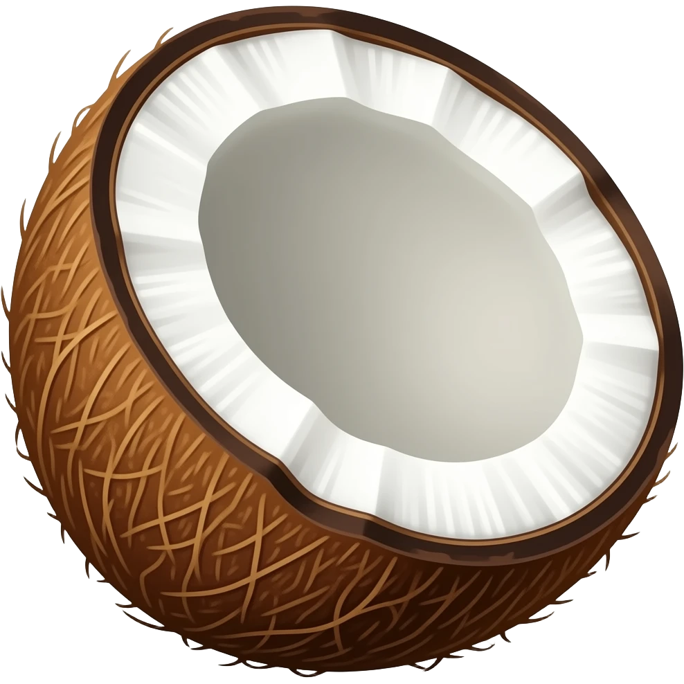 Coconut emoji