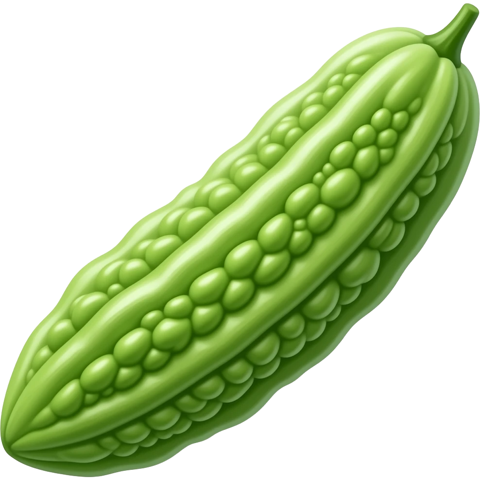 bitter groud emoji