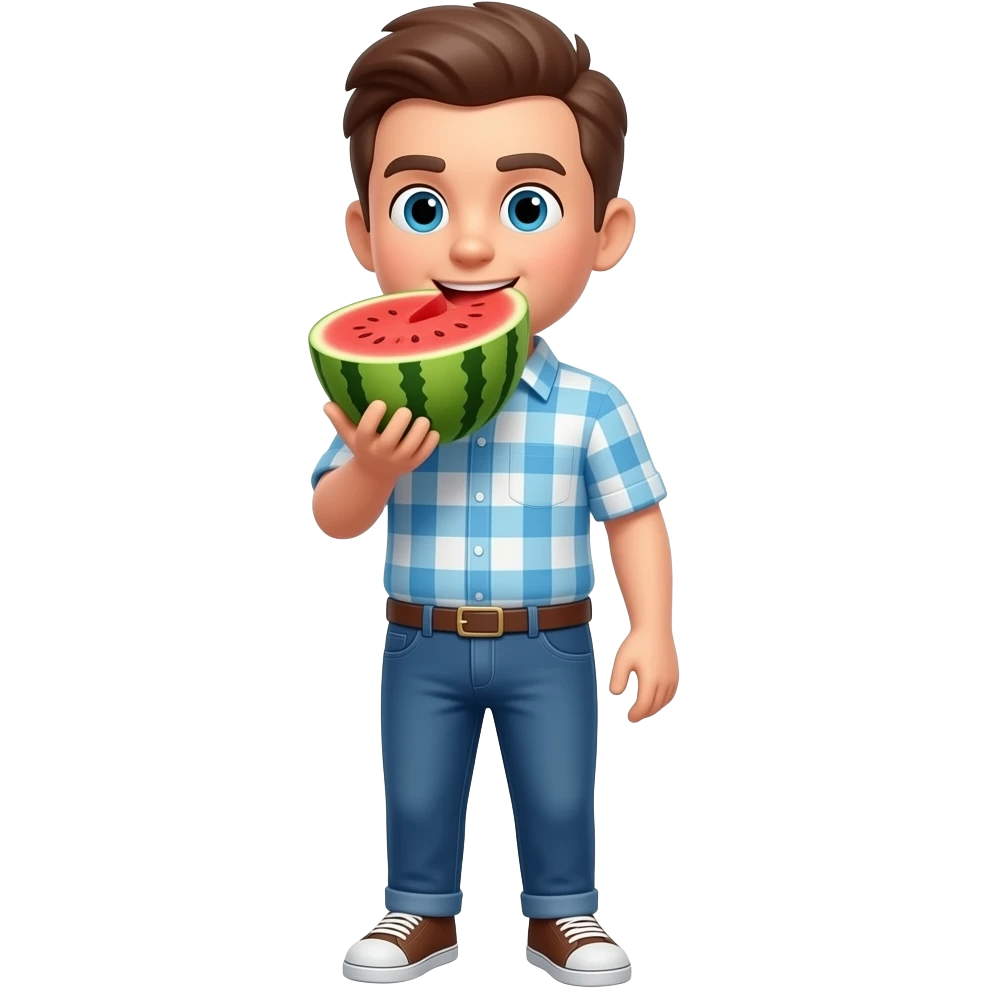 Melon eater emoji