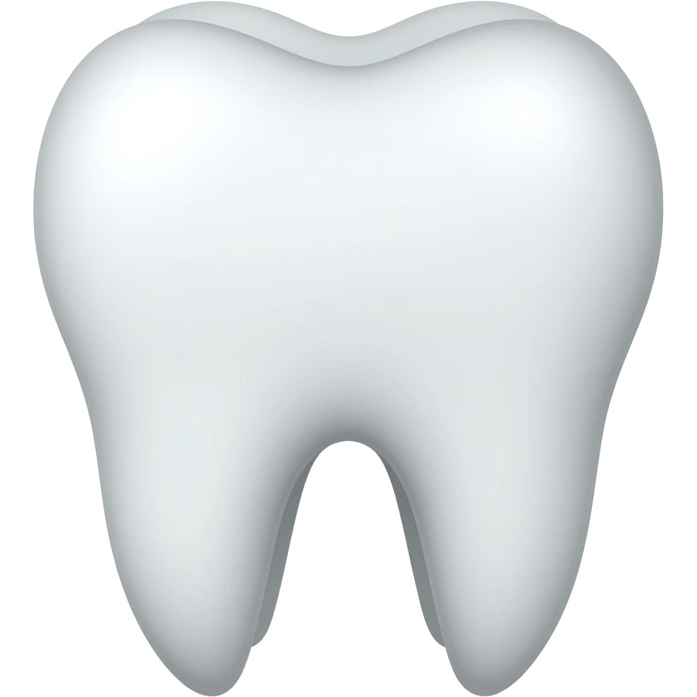 Tooth emoji