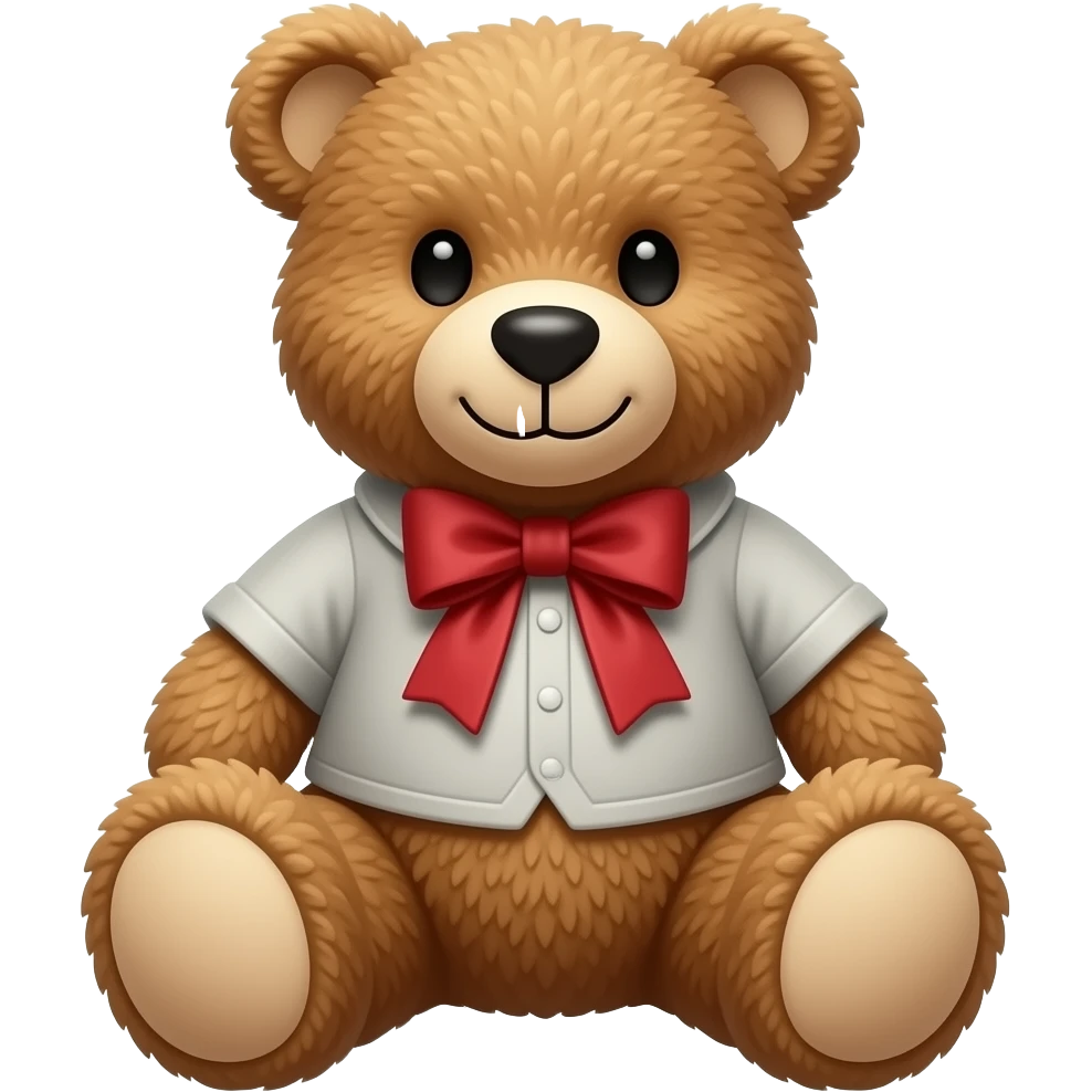 Full teddy bear emoji