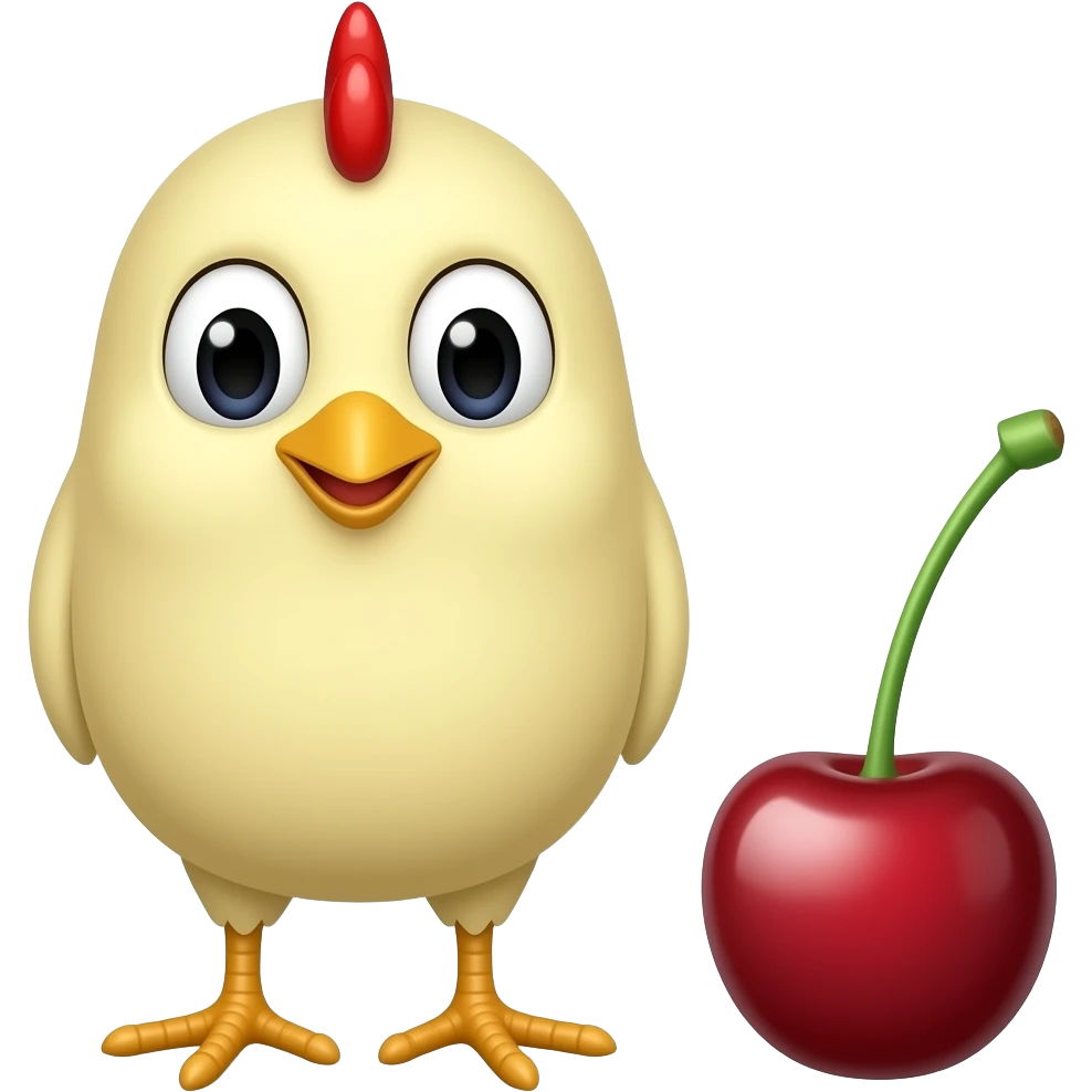 🐥🍒اینارو ترکیب کن emoji