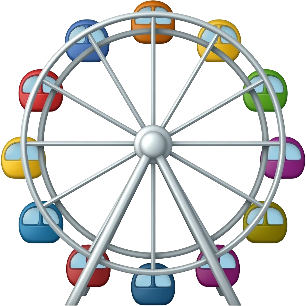 Ferris wheel emoji