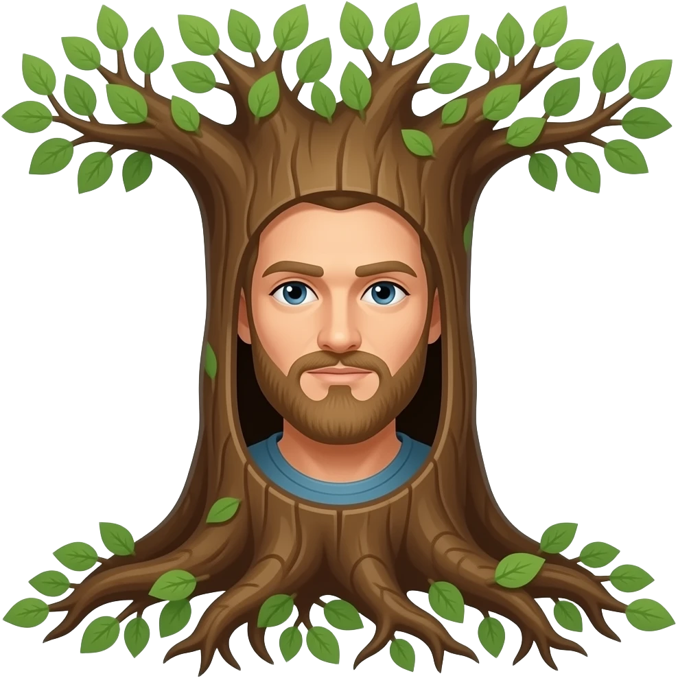 Baldr inside of yggdrasil emoji