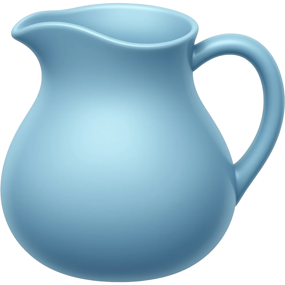 blue jug emoji