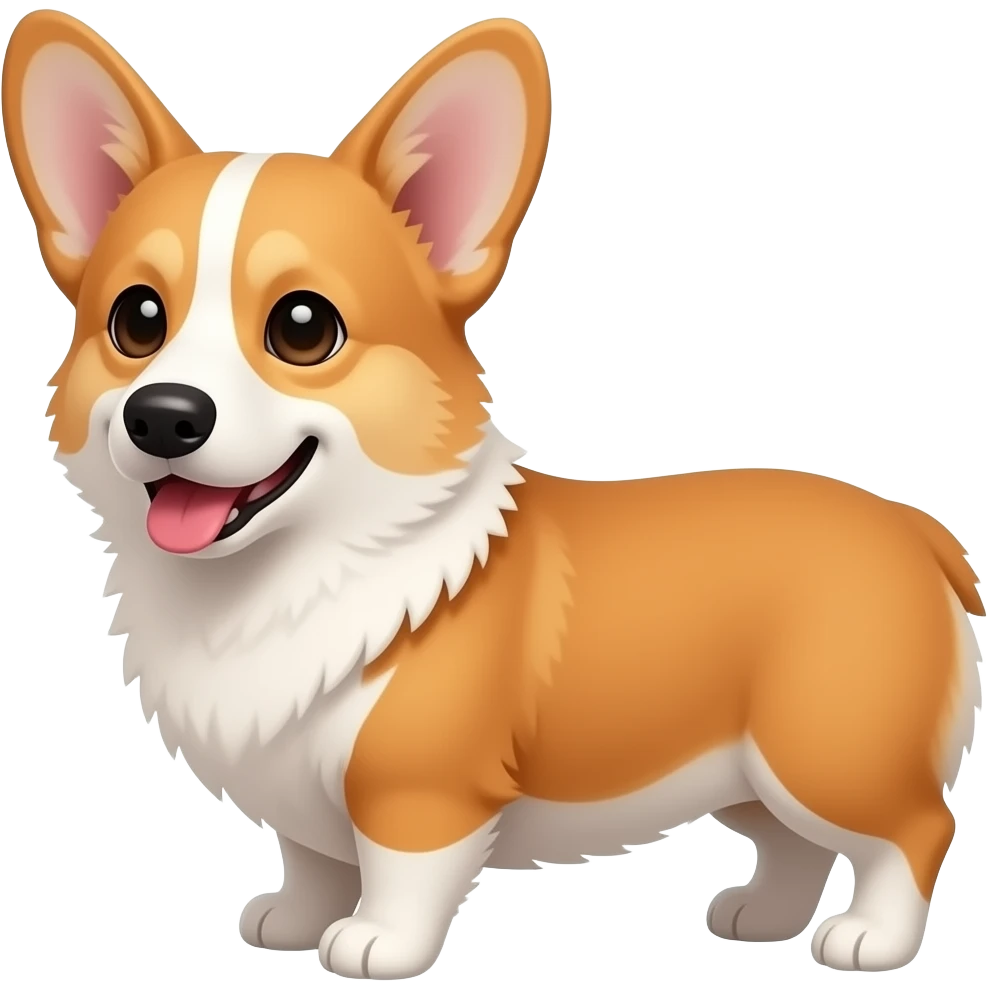Make a corgi emoji