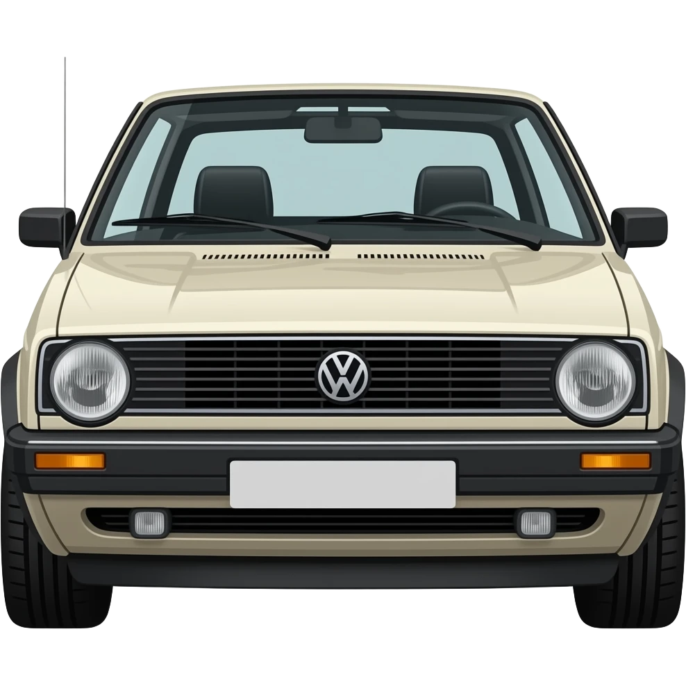 Golf cabbrio 1985 emoji