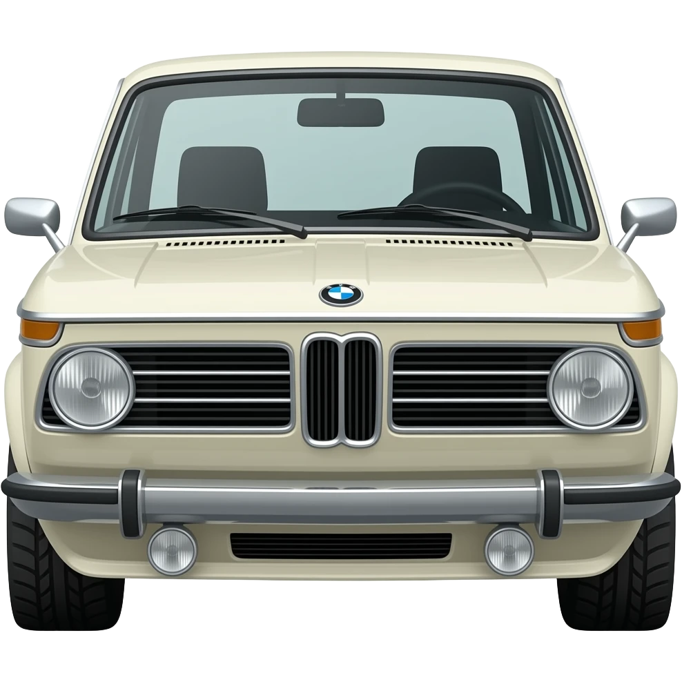 bmw 2002 turbo highly detailed hyper realistic emoji