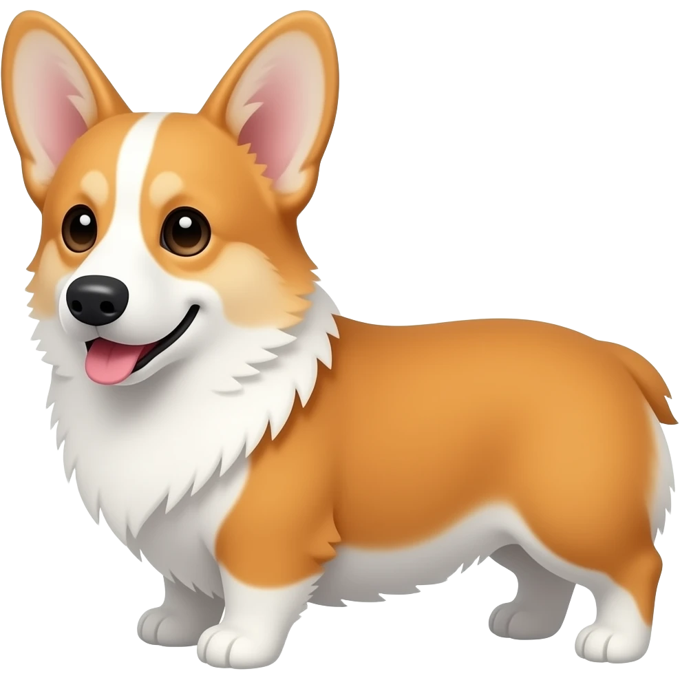 Red corgi emoji