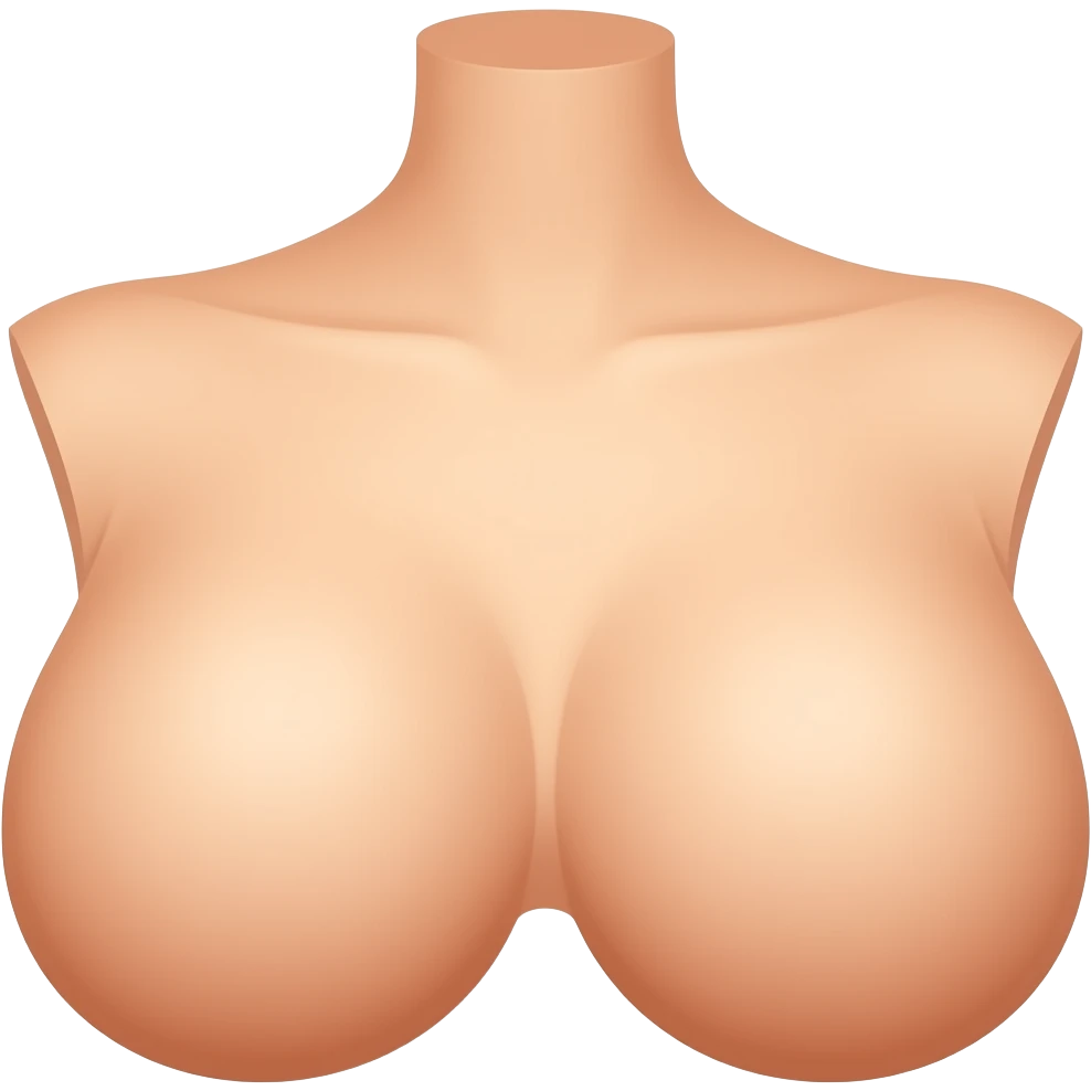 breast emoji