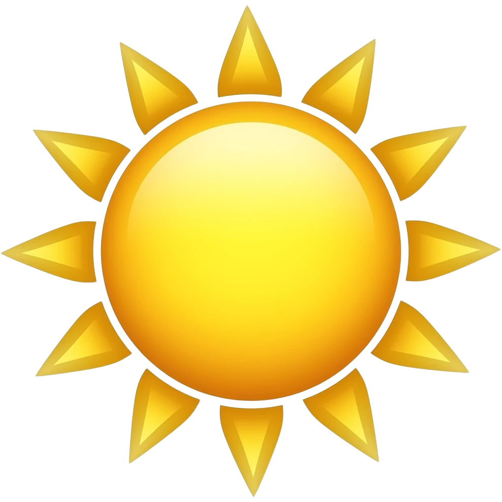 sun emoji