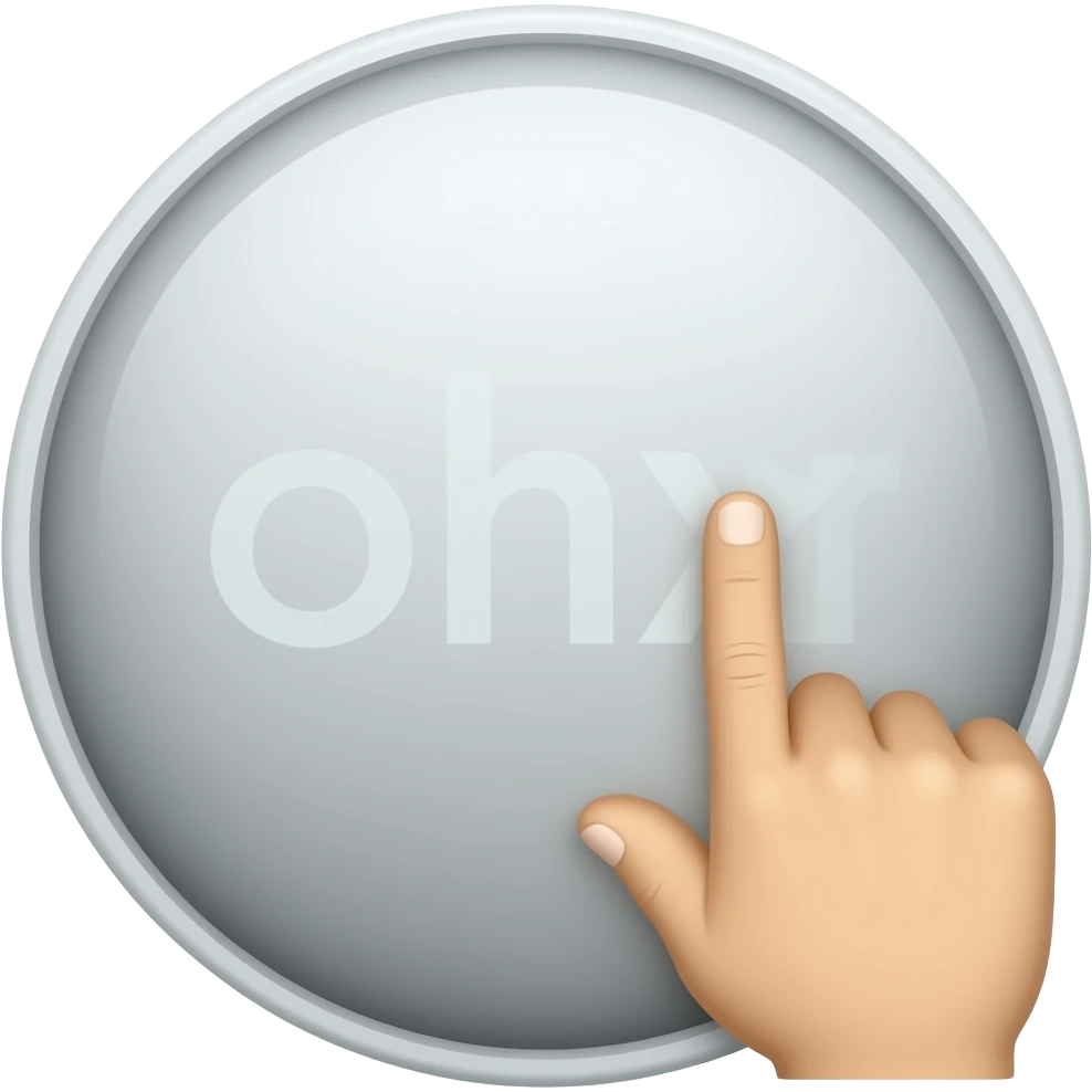 Mouse click emoji
