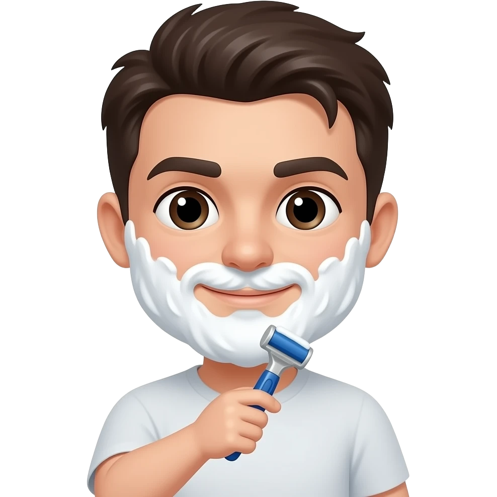 shaving one leg emoji