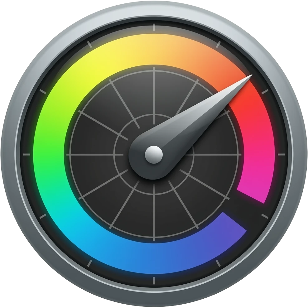 Spectrum analyzer emoji