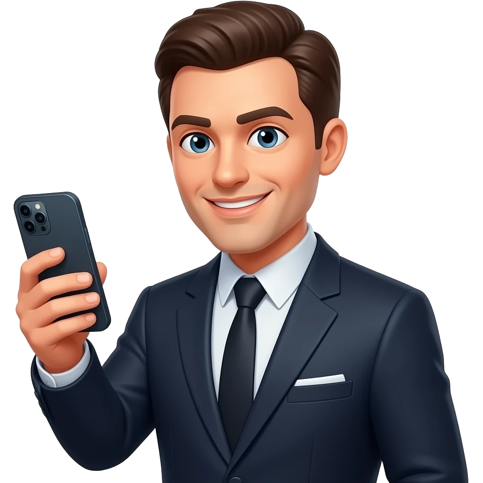 Телефонный мошенник emoji